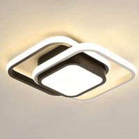 Plafonnier LED Design Enchevêtré Compact